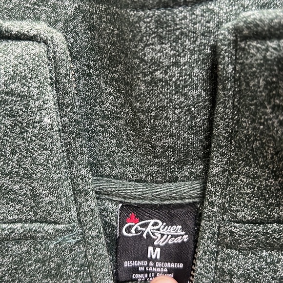 Green Banff Canada Quarter Zip - Brand New - Picture 3 of 4